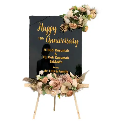 Papan Bunga Akrilik Pengasih