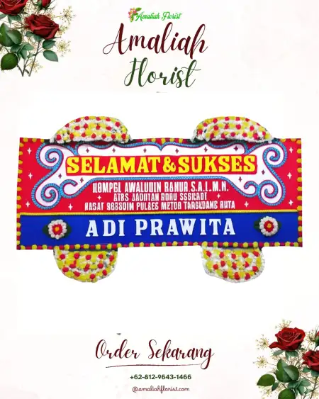 Papan Bunga Ucapan Selamat Pengasih